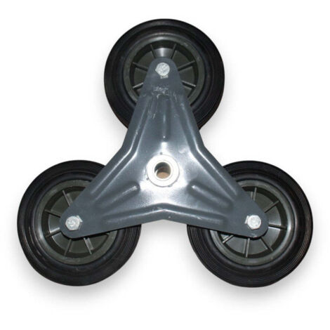 Set ruote ricambio per carrello a sei ruote compatibile robustezza affidabile dimensioni standard installazione facile