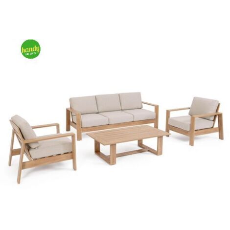 Set Salotto Bizzotto Baltic Naturale