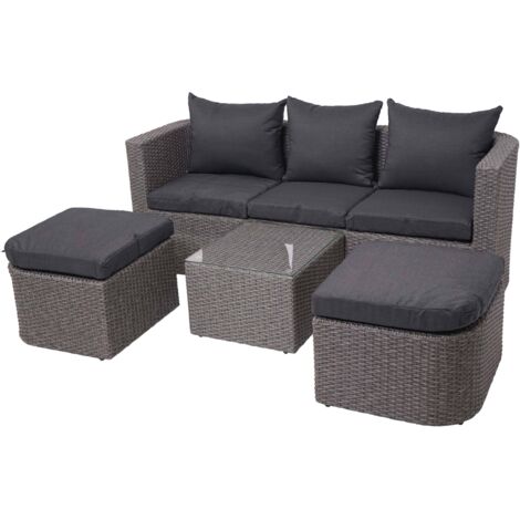 Mendler Set salotto giardino esterno salottino componibile