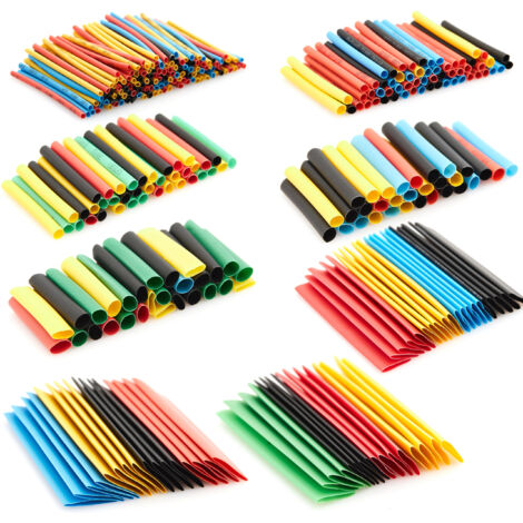 Set Schrumpfschläuche 5 Farben / 8 Größen 328-tlg.