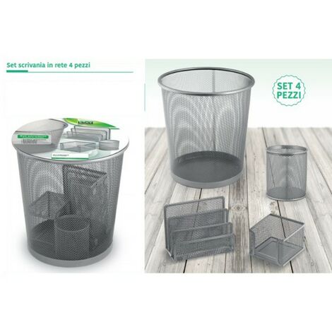 Set Scrivania 4 Pezzi Rete