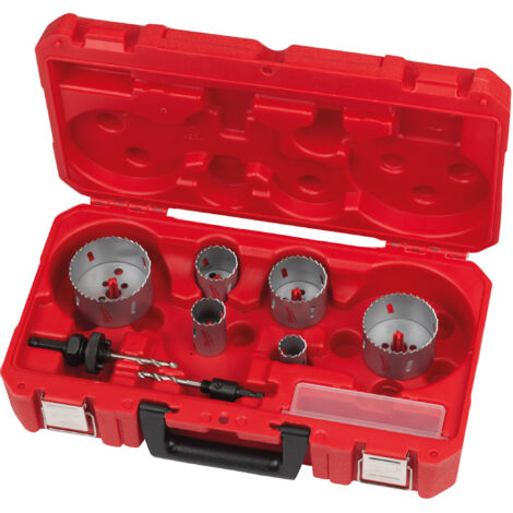 Set Seghe A Tazza Milwaukee Contractor 10 Pz