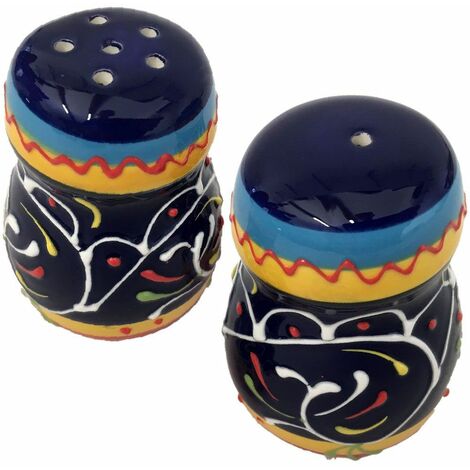 Set Sel et poivre bleu Marine