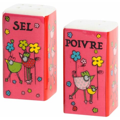 Set Sel et poivre Poules