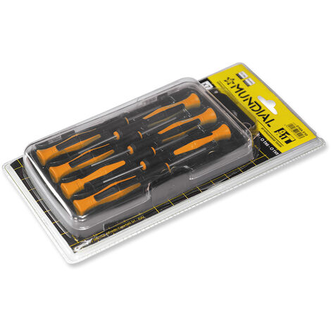 SET SERIE CACCIAVITI GIRAVITI 7pz TAGLIO CROCE STELLA TORX ELETRONICA MUNDIAL