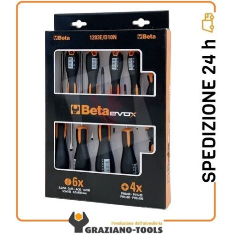 SET SERIE GIRAVITI BETA EVOX 10 PEZZI 1203E/D10N