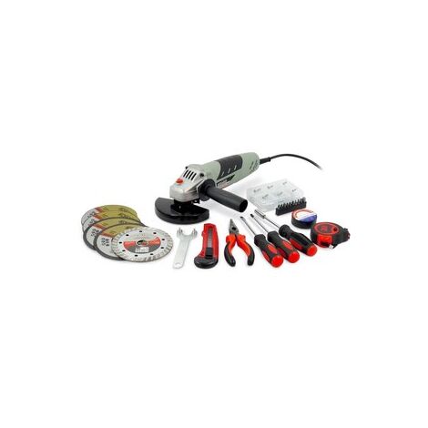 SET SMERIGLIATRICE COMPLETO DI VALIGETTA E 100 ACCESSORI