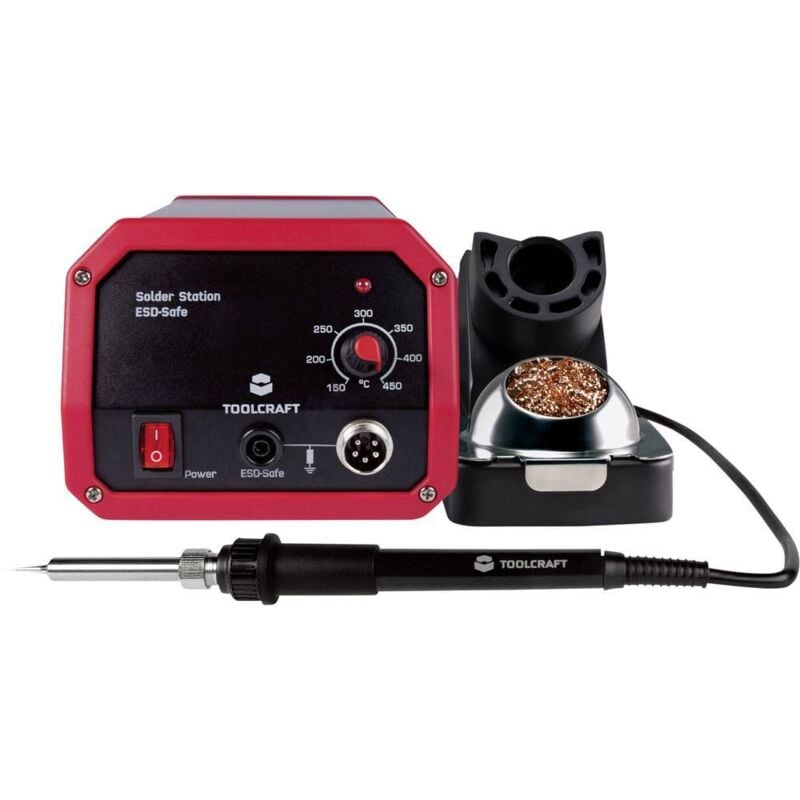 Toolcraft - Station de soudage ST-80A analogique 80 w 150 - 450 °c avec panne à souder