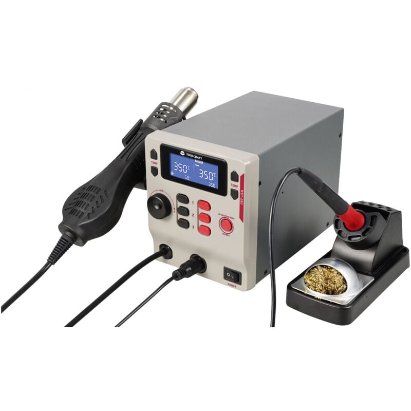 Toolcraft - Set station de soudage RST-280 numérique 865 w 80 - 500 °c avec panne à souder X946292