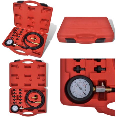 Set Strumenti Tester Motore e Pressione Olio - Manometro pressione olio - Tester motore