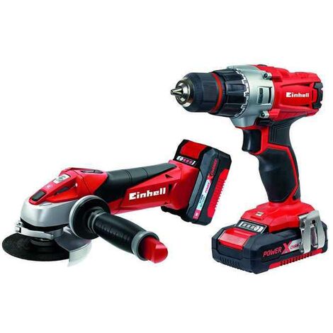 SET TALADRO Y AMOLADORA TE-TK 18 LI KIT