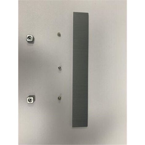 Set tapa deslizante gris para placa Kin, material resistente y diseño moderno