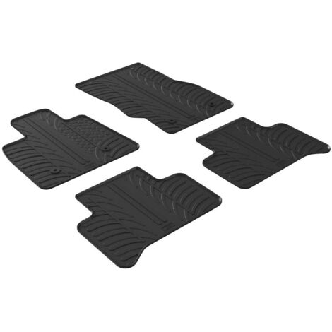Set tappeti su misura in gomma - compatibile per Alfa Romeo Stelvio (03/17)