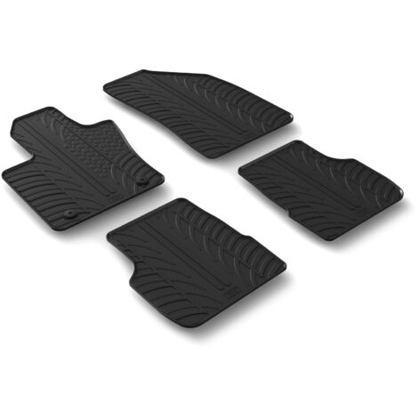 Set tappeti su misura in gomma - compatibile per Alfa Romeo Tonale (05/22) anche ibrida - Dodge Hornet 5p (12/23) anche ibrida