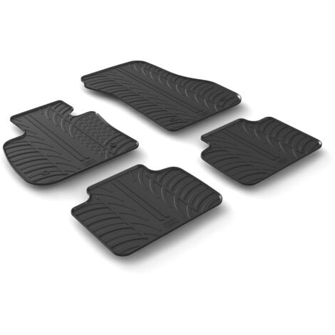 Set tappeti su misura in gomma - compatibile per Bmw Serie 2 Active Tourer (F45) (09/1409/21)