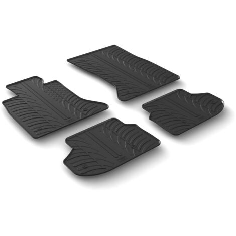 Set tappeti su misura in gomma - compatibile per Bmw Serie 5 (F10) (01/1001/17) - Bmw Serie 5 Touring (F11) (06/1003/17)