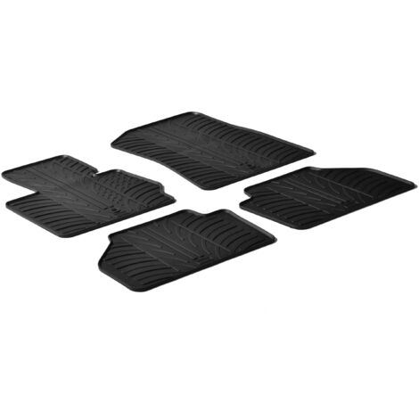 Set tappeti su misura in gomma - compatibile per  Bmw X3 (F25) (11/1007/17)
