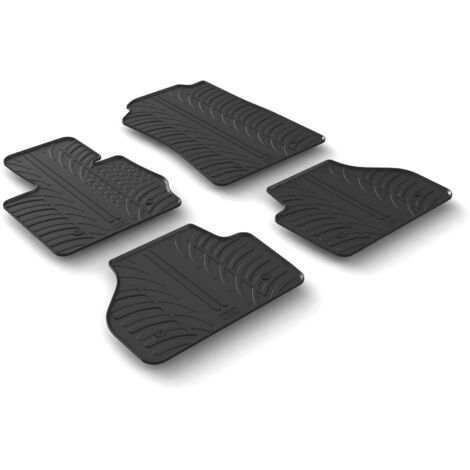 Set tappeti su misura in gomma - compatibile per Bmw X4 (F26) (06/1403/18)