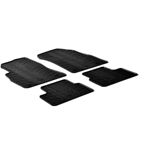 Set tappeti su misura in gomma - compatibile per  Chevrolet Cruze 4p (03/0909/15) -  Chevrolet Cruze 5p (09/1111/15) -  Chevrolet Cruze sw (09/1209/15)