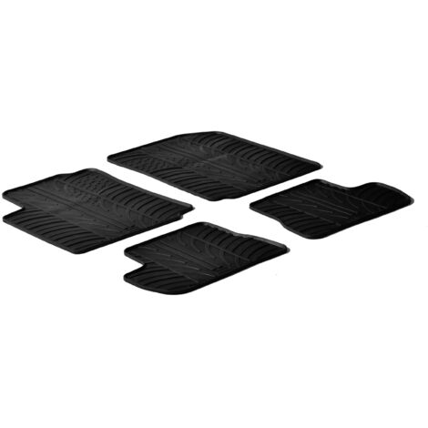 Set tappeti su misura in gomma - compatibile per  Citroen C2 (10/0303/10)