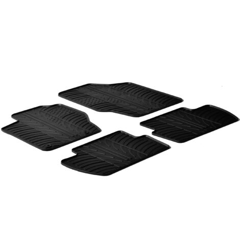 Set tappeti su misura in gomma - compatibile per  Citroen C4 3p (01/0510/10) -  Citroen C4 5p (01/0510/10)