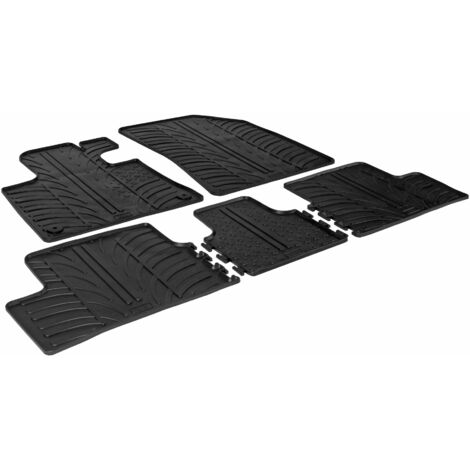 Set tappeti su misura in gomma - compatibile per  Citroen C4 Picasso (06/1305/18) -  Citroen C4 Spacetourer (06/1803/21)