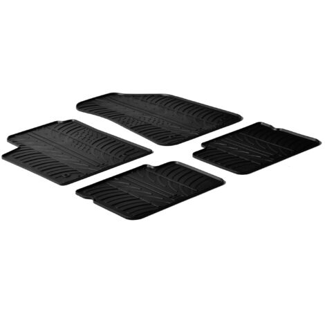 Set tappeti su misura in gomma - compatibile per Fiat Bravo (02/0711/15) - Lancia Delta (06/0806/15)