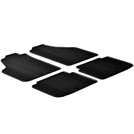 Set tappeti su misura in gomma - compatibile per  Fiat Idea (05/0811/12) -  Lancia Musa (10/0712/13)