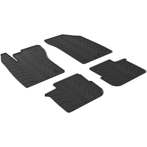 Set tappeti su misura in gomma - compatibile per  Fiat Tipo 5p (05/1609/20) -  Fiat Tipo sw (09/1609/20) -  Fiat Tipo 5p (10/2004/25) -  Fiat Tipo Cross (10/20) -  Fiat Tipo sw (10/2004/25)