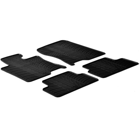 Set tappeti su misura in gomma - compatibile per  Honda Accord 4p (06/0809/14) -  Honda Accord Tourer (07/0812/13)