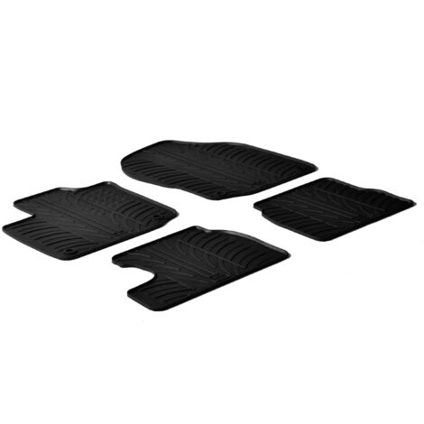 Set tappeti su misura in gomma - compatibile per  Honda Civic 5p (02/1202/17) benzina -  Honda Civic Tourer (04/1404/18) benzina