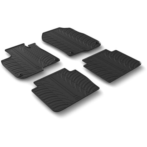 Set tappeti su misura in gomma - compatibile per  Honda CR-V (11/1808/23) manuale