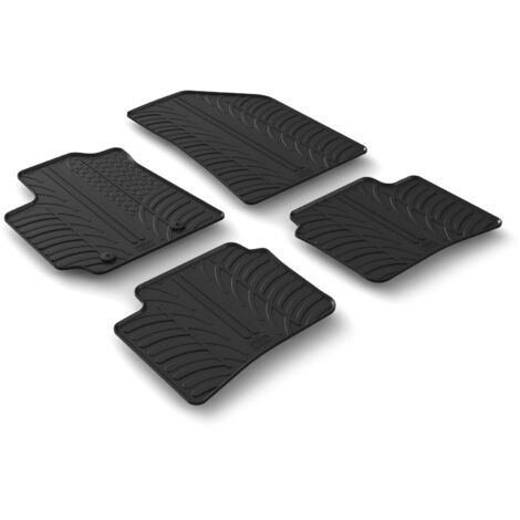 Set tappeti su misura in gomma - compatibile per Hyundai i10 5p (03/20)