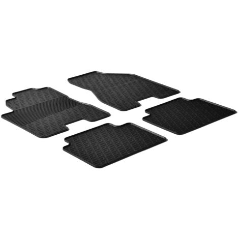 Set tappeti su misura in gomma - compatibile per  Hyundai Tucson (08/0402/10) -  Kia Sportage (11/0408/10)