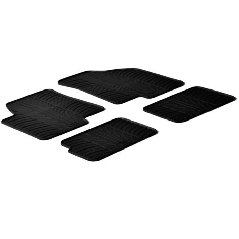 Set tappeti su misura in gomma - compatibile per  Kia Soul (03/0912/11)