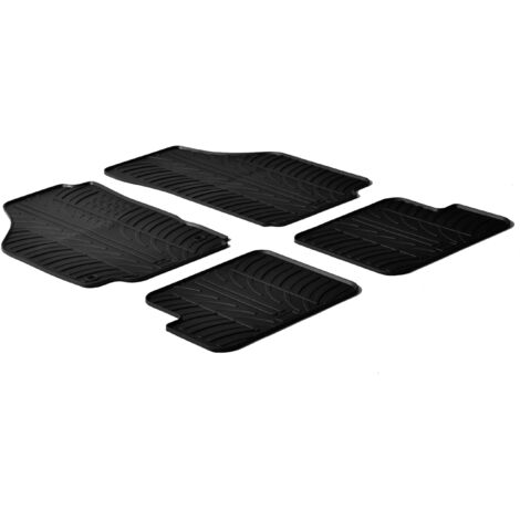 Set tappeti su misura in gomma - compatibile per Lancia Ypsilon 3p (09/0305/11) - Lancia Ypsilon Unyca 3p (06/1112/13)