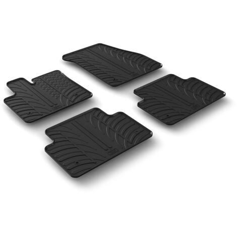 Set tappeti su misura in gomma - compatibile per  Land Rover Evoque (01/19)