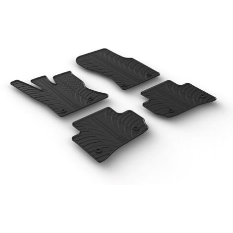 Set tappeti su misura in gomma - compatibile per Land Rover Range Rover Velar (06/17)