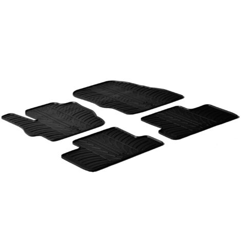 Set tappeti su misura in gomma - compatibile per  Mazda 3 4p (11/1009/13) -  Mazda 3 5p (04/0912/13)
