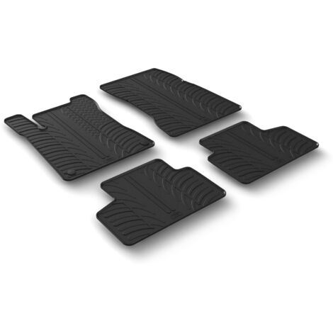 Set tappeti su misura in gomma - compatibile per Mercedes GLB (11/1901/26)