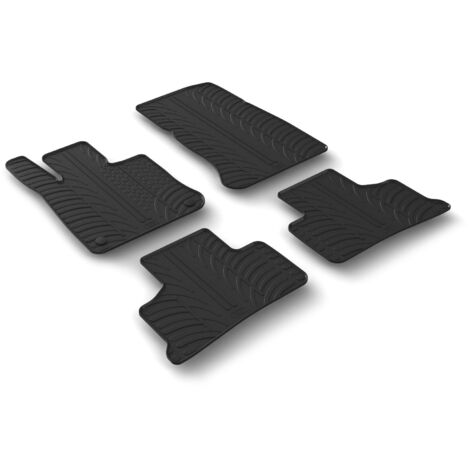 Set tappeti su misura in gomma - compatibile per Mercedes GLC (09/22) Mhev