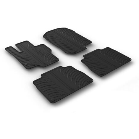 Set tappeti su misura in gomma - compatibile per Mercedes GLE (01/19) automatico
