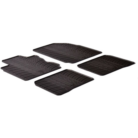 Set tappeti su misura in gomma - compatibile per  Nissan Note (03/0609/13)