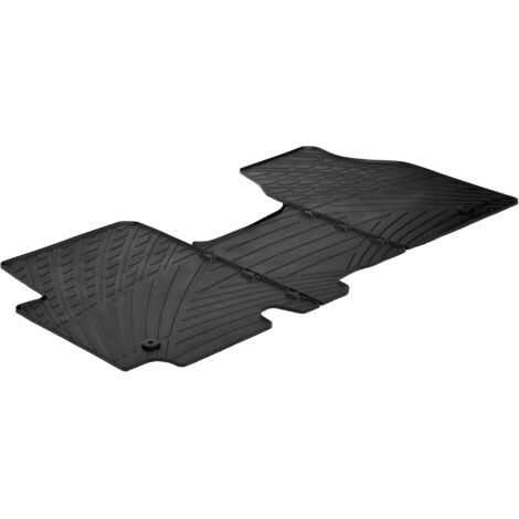 Set tappeti su misura in gomma - compatibile per  Opel Vivaro (08/0112/13) -  Renault Trafic (03/0107/06)