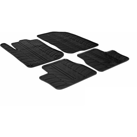 Set tappeti su misura in gomma - compatibile per Peugeot 2008 (06/1311/19)