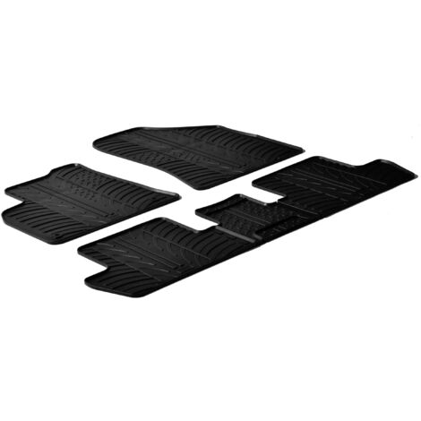 Set tappeti su misura in gomma - compatibile per  Peugeot 3008 (05/0909/16) -  Peugeot 5008 (11/0912/16)