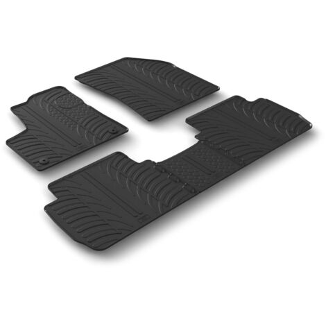 Set tappeti su misura in gomma - compatibile per Peugeot 5008 (01/1708/24)