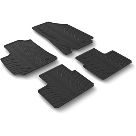 Set tappeti su misura in gomma - compatibile per Renault Arkana 5p (04/21)