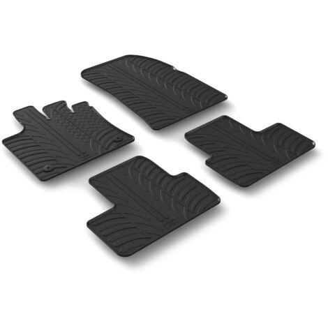 Set tappeti su misura in gomma - compatibile per Renault Captur (12/19) - Mitsubishi ASX (12/23) - Renault Symbioz 5p (08/24) elettrica