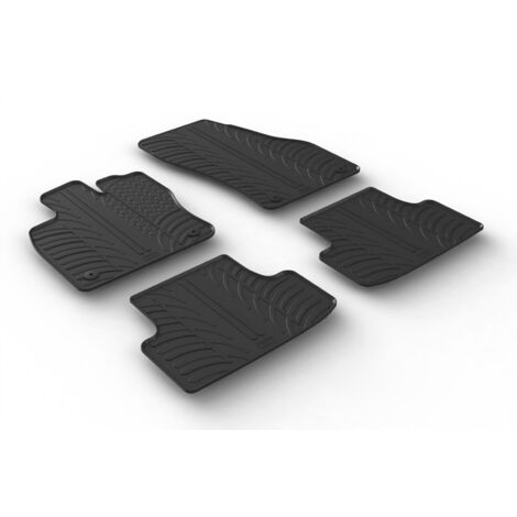 Set tappeti su misura in gomma - compatibile per Seat Ateca (07/16) - Cupra Ateca (12/18)